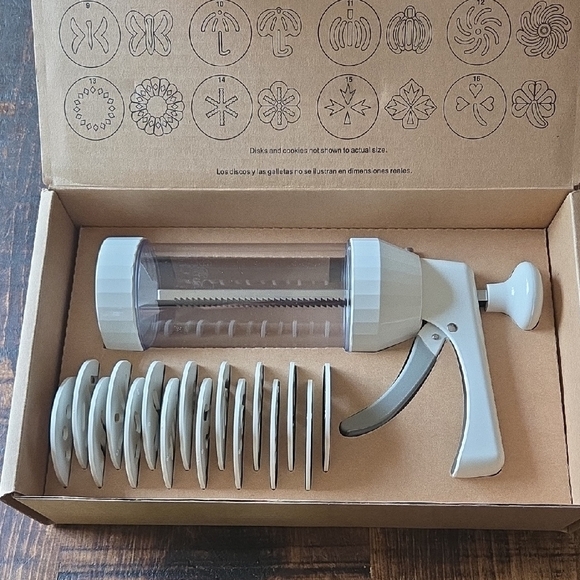 Pampered Chef Cookie Press - New - Picture 3 of 11